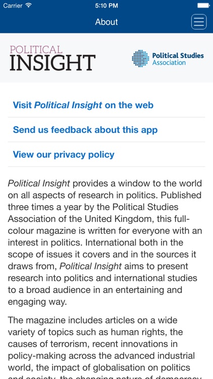 Political Insight screenshot-3