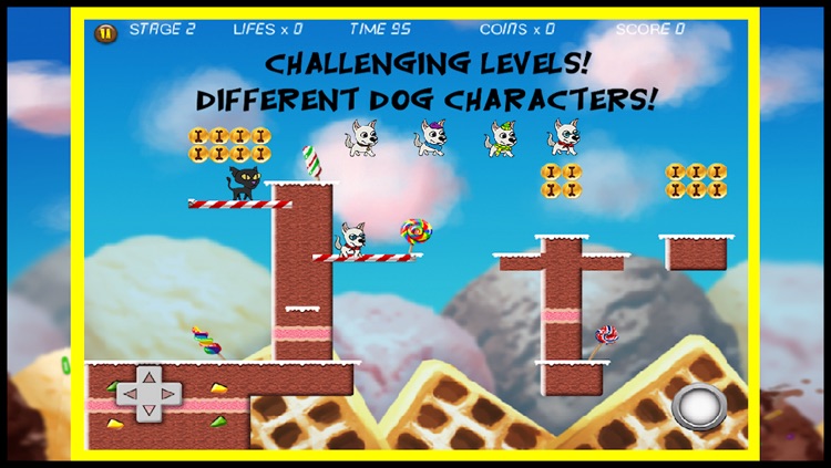 Awesome Dog Escape Run Free - Best Candy Land Race Game