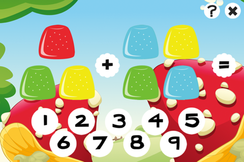 Calculate Candy Sums! Find the Solution in Great Bug`s Life! Free Education Math Learning Kids Game screenshot 3