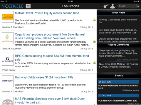 VCCircle For iPad screenshot 2