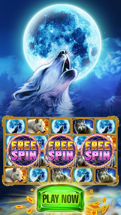 How to cancel & delete Wolf Bonus Casino - Free Vegas Slots Casino Games from iphone & ipad 1