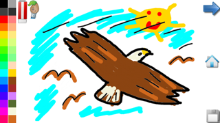 Screenshot #3 pour Coloriages : Oiseaux ! - Livre de coloriage GRATUIT - jeux pour enfants - app pour enfants
