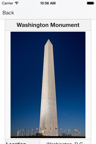 Attractions Washington screenshot 3