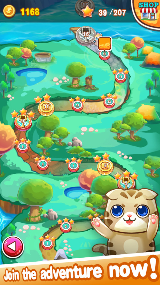 #2. Bubble cat 2 (iOS) By: Shenzhen Runqian Technology Limited