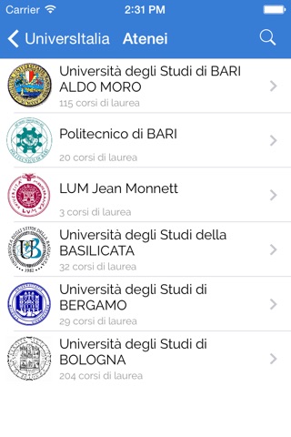 UniversItalia screenshot 3