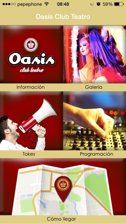 Oasis Club Teatro Zaragoza
