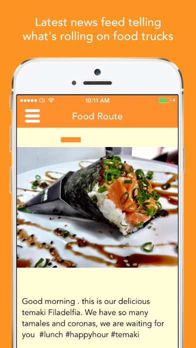 Food Route app screenshot 3