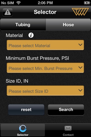 Tubing & Hose Selector screenshot 2