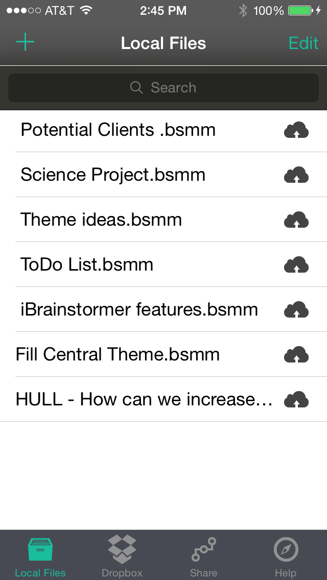 iBrainstormer - Simplemind inkflow visual outline. Take Notes on Whiteboard, note taking, productivity, note-taking screenshot 5