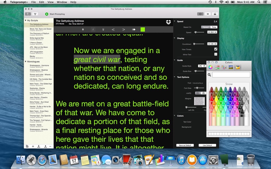 #4. Teleprompt+ (macOS) 由: Bombing Brain Interactive