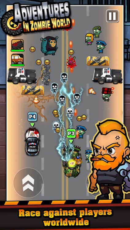 Adventures in Zombie World – Multiplayer Car Racing screenshot-2