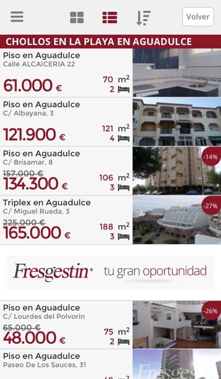 Fresgestin.com, Chollos de Bancos, Chollos de Playa, Pisos y Casas