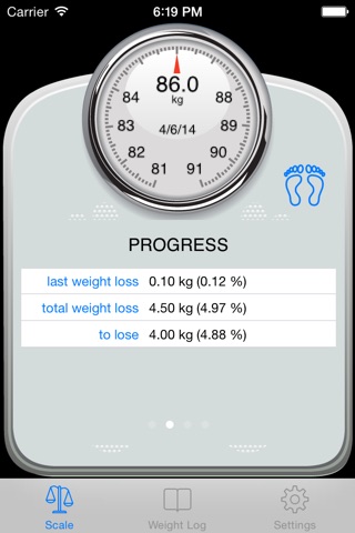 WeightTr@cker screenshot 2