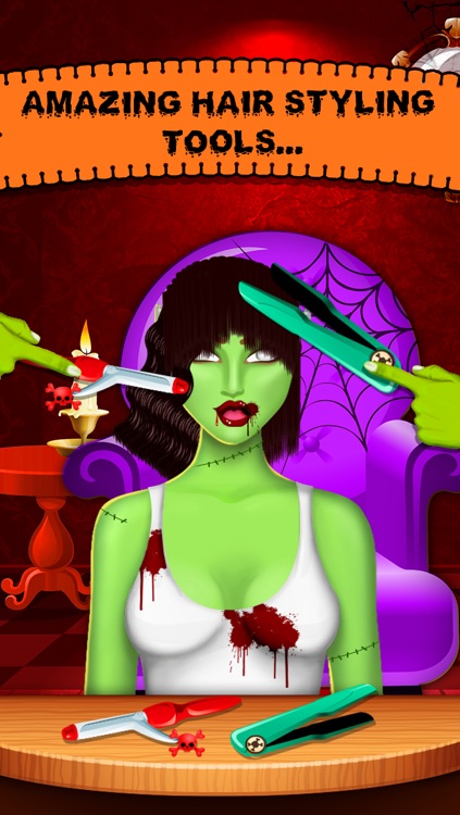 Monster Hair Salon Deluxe - Top Girls Games screenshot-3