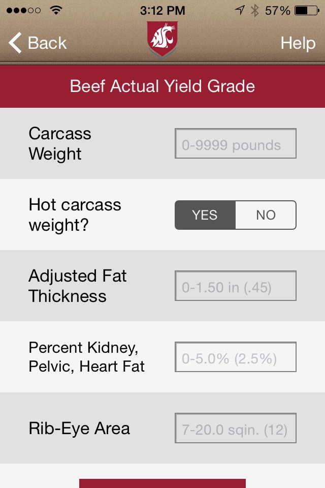 Livestock Carcass Calculator screenshot 4