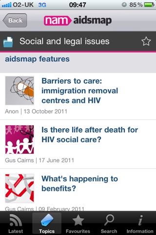 aidsmap news screenshot 4