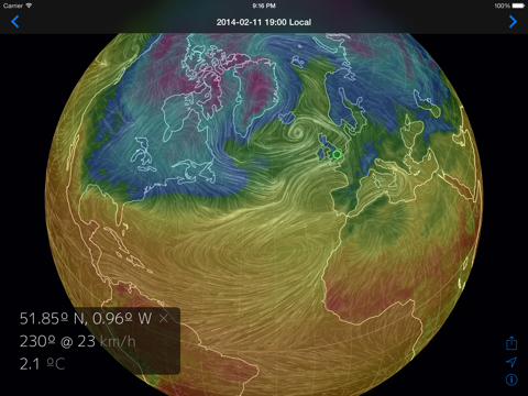 Climate Earth 3Dのおすすめ画像1