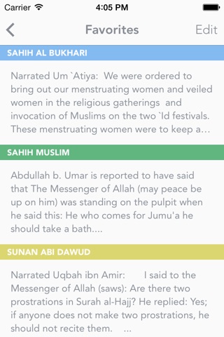 Sunnah.com screenshot 4