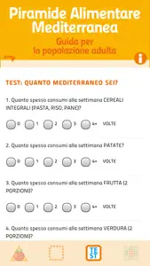 Dieta Mediterranea - Piramide Alimentare screenshot #2 for iPhone