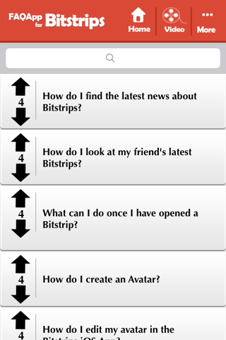 FAQApp for Bitstrips screenshot 2