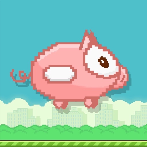 Flying Pig - Tap to Fly icon