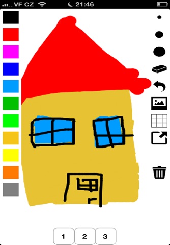 Kids Finger Paint brush screenshot 3