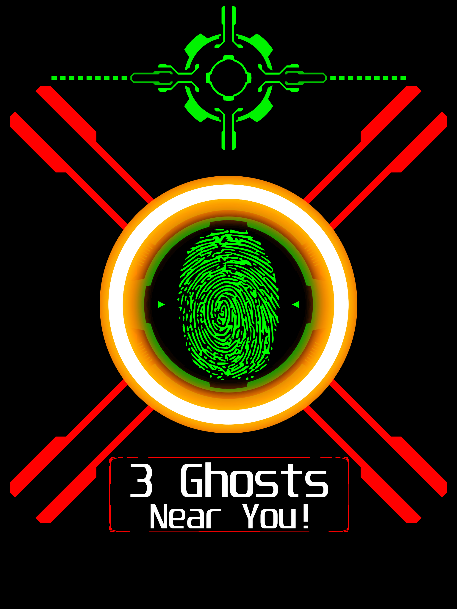 Ghost Detector - Ghost Finder Fingerprint Scanner Pro HD +