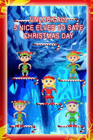 Santa's Elves Candy Cane Jump : The Christmas Magical Story - Free Edition screenshot 3