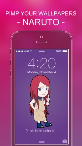 Pimp Your Wallpapers Pro - Naruto Edition for iOS 7のおすすめ画像4