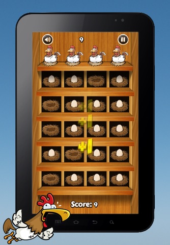 Egg Splash. Tap on empty nests and become a chicken hero! screenshot 2