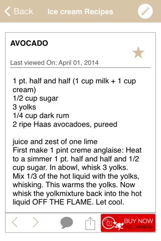 IceCream Recipes screenshot 3