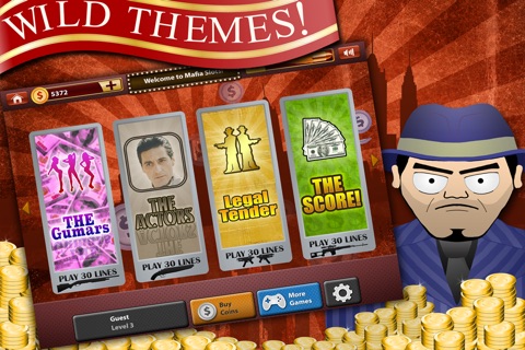 Mafia Slots - Vegas Style Slot Machine Fit for a Boss screenshot 3