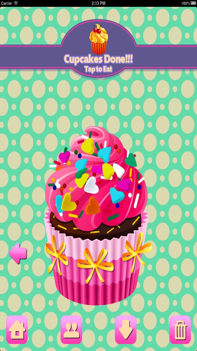 CUPCAKE MANIA FREE CUP CAKE MAKER 2.5 IOS