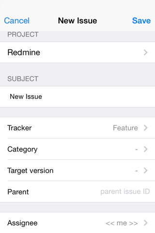 RedmineManager screenshot 2