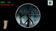 slenderman's forest sniper assasin the game - by shooting and slender man games & apps for free iphone screenshot 1