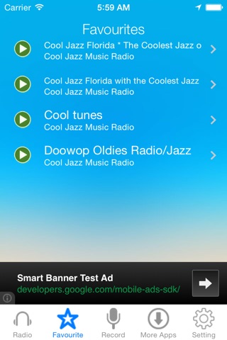 Cool Jazz Music Radio Recorder screenshot 3