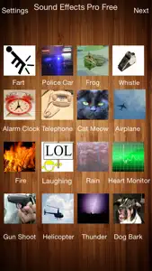 Sound Effects Pro Free screenshot #1 for iPhone