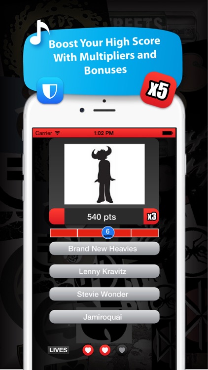 The Great Big Band Logos Quiz screenshot-3