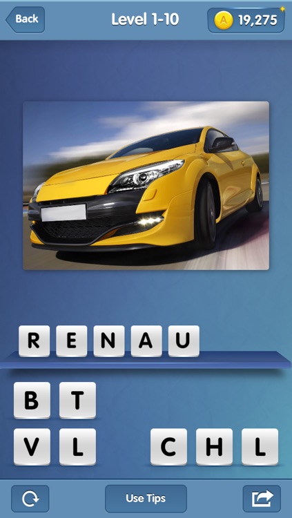 Auto Quest - fun puzzle game. Guess car brand  by photo