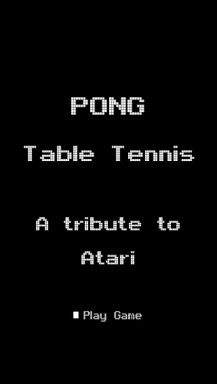 Pong Table Tennis