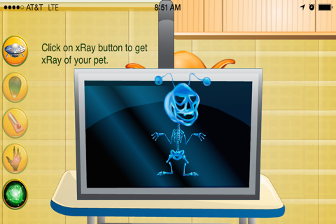 Alien Puppy Martian Pet Lite - Kids Game screenshot 3