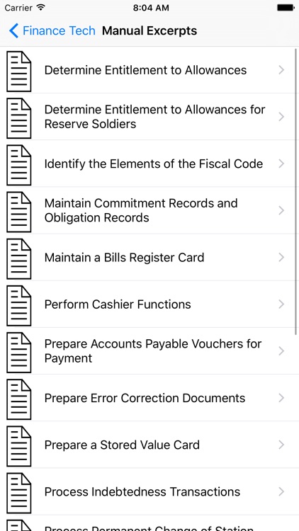 36B Financial Management Technician screenshot-4
