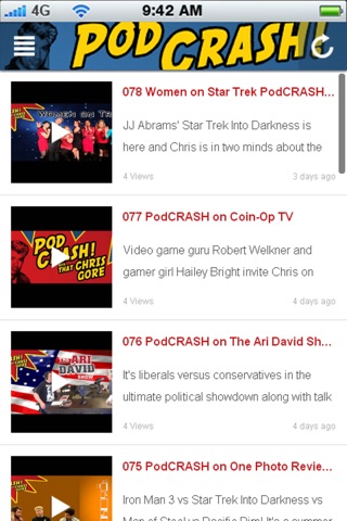 PodCRASH screenshot 3