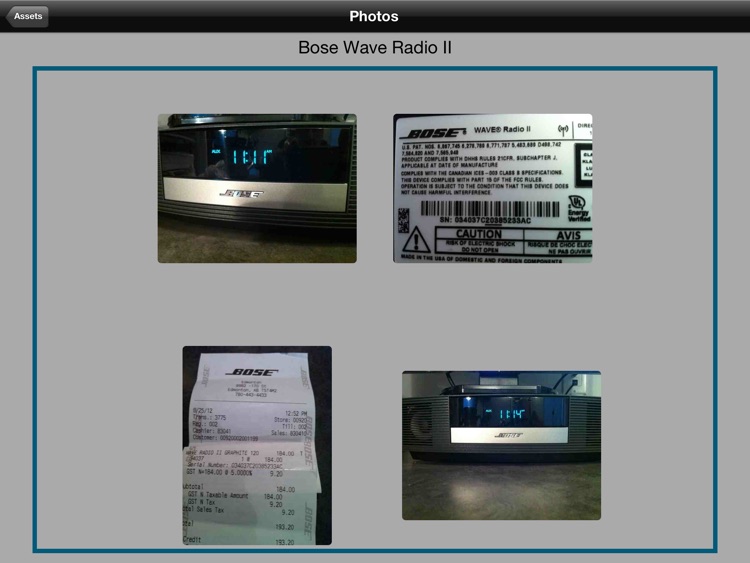 myAssets Household Inventory Pro