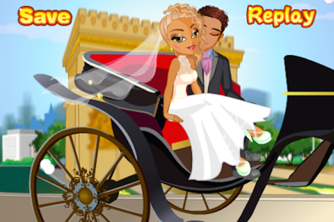 Wedding Carriage Dress Up screenshot 2