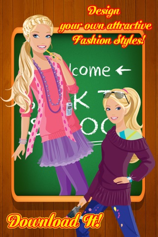 AAA High School Match Up Story - Cool Girl Makeover Game screenshot 3