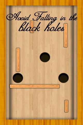 Wood Labyrinth Infinity : The Silver Ball and the deep black holes - Free Edition screenshot 3