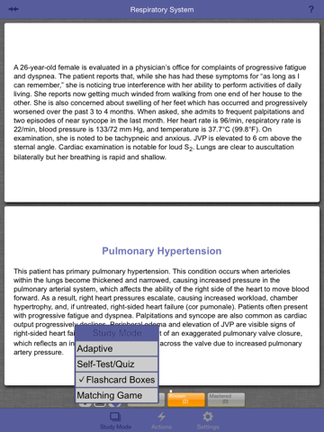 Screenshot #6 pour Pathophysiology Lange Flash Cards