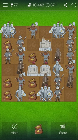 「魔法の王国」とは、魔法、戦争、中世時代の城を使った、マッチ３ゲームです。のおすすめ画像1
