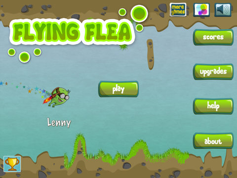 Screenshot #4 pour A Flying Flea - Ella, Fauna Flea, Lenny and Dez's Gravity Defying Jetpack Adventure